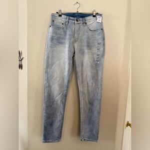 NWT Rue21 Men’s Skinny Supreme Flex Light Blue Jeans Size 32W 30L